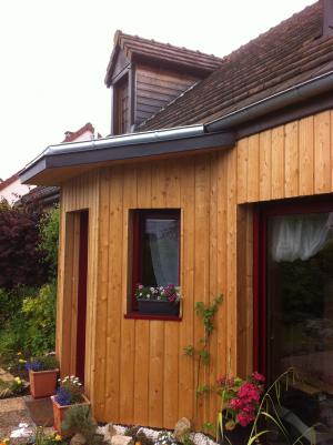 Petite extension de façade